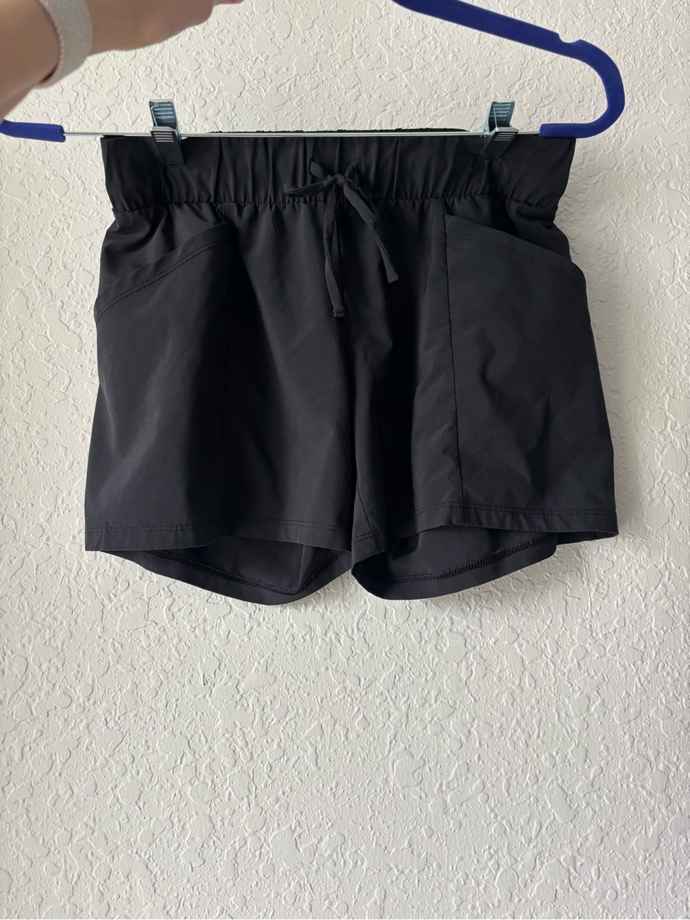 all in motion Black Elastic Waist Athletic Shorts